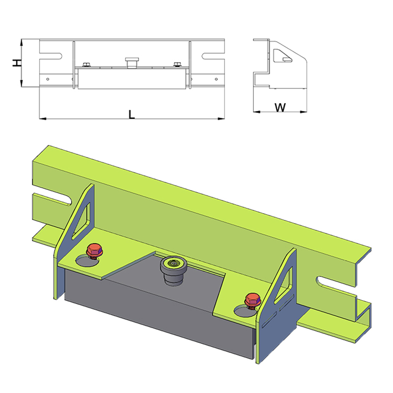 Magnete a spillo con adattatore